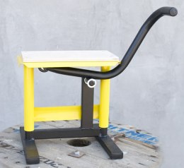 BIKETEC STOJAK PODNOŚNIK PODSTAWKA POD MOTOCYKL CROSS KOLOR ŻÓŁTY