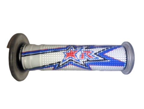 ARIETE MANETKI 02632-FRBA EVO ROAD 120 MM Z OTWOREM KOLO BIAŁY/BLUE