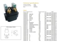DZE PRZEKAŹNIK ROZRUSZNIKA YAMAHA FJR 1300 YZF R6