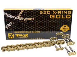 PROX ŁAŃCUCH NAPĘDOWY X RING GOLD 520 120 OGNIW ZŁ