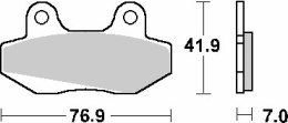 SBS KLOCKI HAMULCOWE KH86 CERAMIC 72