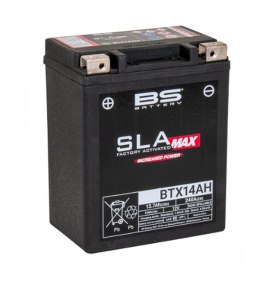 BS AKUMULATOR BTX14AH MAX FA YTX14AH-BS 12V 13AH 134X89X166 BEZOBSŁUGOWY -Z