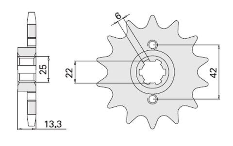ZĘBATKA PRZEDNIA A4250291150 291/15Z. ZĘBATKA PRZEDNIA A4250291150 291/15Z.