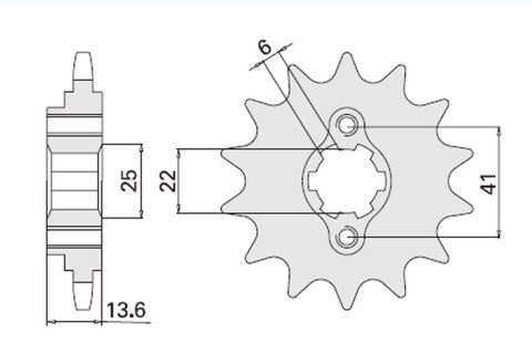 CHT ZĘBATKA PRZEDNIA 293 16 HONDA VT 600 C 88-89 2 CHT ZĘBATKA PRZEDNIA 293 16 HONDA VT 600 C 88-89 2