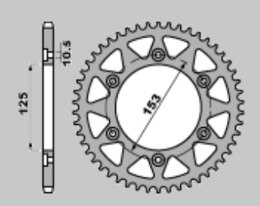 ZĘBATKA 288 46Z ERGAL -