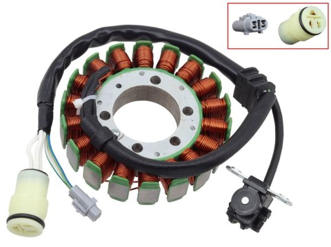BRONCO UZWOJENIE ALTERNATORA STATOR YFM 700 R RAPTOR 06-20 1S3-81410-00