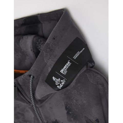 DIVERSE EXTREME TEAM -DAKAR RALLY BLUZA DKR ZIP H24 PT BLACK-GREY XXL DIVERSE EXTREME TEAM -DAKAR RALLY BLUZA DKR ZIP H24 PT BLACK-GREY XXL