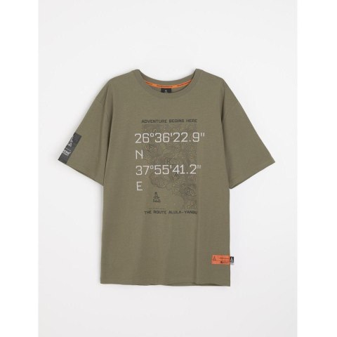 DIVERSE EXTREME TEAM -DAKAR RALLY KOSZULKA DKR OV 0924 KHAKI XL