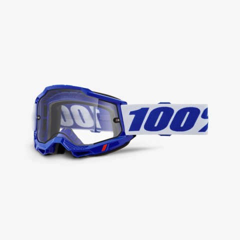 100 PROCENT GOGLE ACCURI 2 ENDURO MOTO-DUAL CLEAR LENS PRZEŹROCZYSTA PODWÓJNA