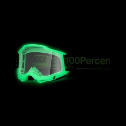 100 PROCENT GOGLE ACCURI 2 GLOW -CLEAR LENS - SZYBKA PRZEŹROCZYSTA