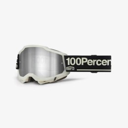 100 PROCENT GOGLE ACCURI 2 GLOW -MIRROR SILVER LENS - SZYBKA SREBRNE LUSTRO