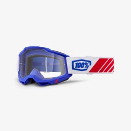 100 PROCENT GOGLE ACCURI 2 KOLBY -CLEAR LENS - SZYBKA PRZEŹROCZYSTA