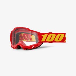 100 PROCENT GOGLE ACCURI 2 YOUTH JUNIOR -CLEAR LENS - SZYBA PRZEŹROCZYSTA