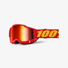 100 PROCENT GOGLE ACCURI 2 YOUTH JUNIOR -MIRROR SILVER LENS - SZYBA LUSTRO