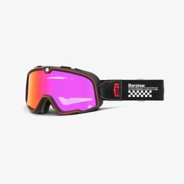 100 PROCENT GOGLE BARSTOW ERBAN -MIRROR DARK LENS - SZYBKA LUSTRO