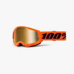 100 PROCENT GOGLE STRATA 2 YOUTH JUNIOR NEON TRUE LENS LUSTRO