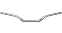 DOMINO KIEROWNICA ALUMINIOWA ERGAL 7075 FATBAR 28MM WYSOKA KOLOR SREBRNY