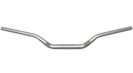 DOMINO KIEROWNICA ALUMINIOWA ERGAL 7075 FATBAR 28MM WYSOKA KOLOR SREBRNY