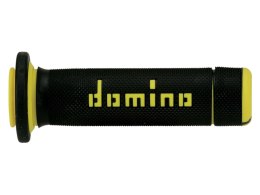DOMINO MANETKI GRIPY ATV/QUAD DWUSKŁADNIKOWE KOLOR CZARNY/ŻÓŁTY