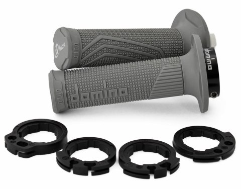 DOMINO MANETKI GRIPY OFF ROAD D-LOCK Z ADAPTERAMI ROLGAZU-KTM, HUSQVARNA, GASGAS, , SZ
