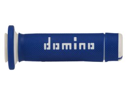 DOMINO MANETKI GRIPY OFF ROAD DWUSKŁADNIKOWE KOLOR NIEBIESKI/BIAŁY