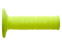 DOMINO MANETKI GRIPY OFF ROAD JEDNOSKŁ. ULTRA SOFT 22+25MM, DŁ.120 123MM BEZ OTWORU FLUO