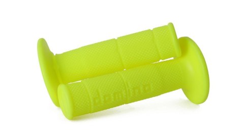 DOMINO MANETKI GRIPY OFF ROAD JEDNOSKŁ. ULTRA SOFT 22+25MM, DŁ.120 123MM BEZ OTWORU FLUO DOMINO MANETKI GRIPY OFF ROAD JEDNOSKŁ. ULTRA SOFT 22+25MM, DŁ.120 123MM BEZ OTWORU FLUO