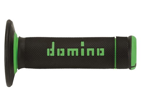 DOMINO MANETKI GRIPY OFF ROAD X-TREME DWUSKŁADNIKOWE KOLOR CZARNY/ZIELONY