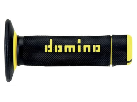 DOMINO MANETKI GRIPY OFF ROAD X-TREME DWUSKŁADNIKOWE KOLOR CZARNY/ŻÓŁTY DOMINO MANETKI GRIPY OFF ROAD X-TREME DWUSKŁADNIKOWE KOLOR CZARNY/ŻÓŁTY