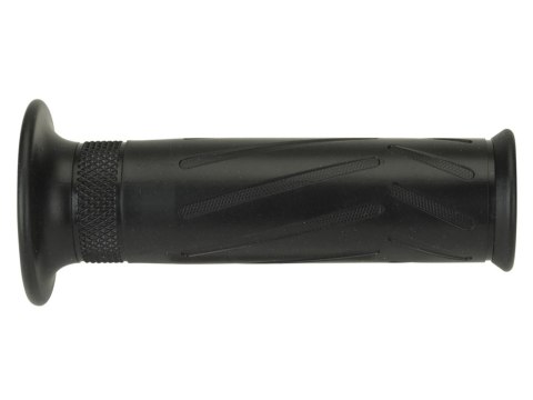 DOMINO MANETKI GRIPY ROAD YAMAHA STYLE 22+25MM, DŁ.120MM Z OTWOREM BLACK