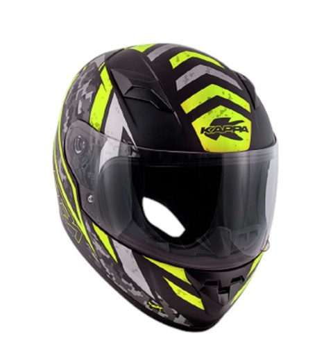 KAPPA KASK KJ04 EVO PROX JUNIOR INTEGRALNY FULLFACE FLUO MATT 50 M HOMOLOGACJA ECE 22R