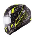 KAPPA KASK KJ04 EVO PROX JUNIOR INTEGRALNY FULLFACE FLUO MATT 52 L HOMOLOGACJA ECE 22R
