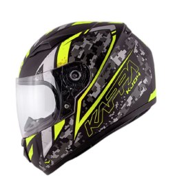 KAPPA KASK KJ04 EVO PROX JUNIOR INTEGRALNY FULLFACE FLUO MATT 52 L HOMOLOGACJA ECE 22R