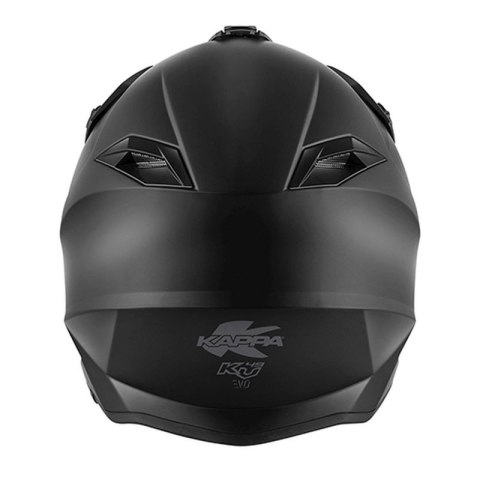KAPPA KASK KV49 EVO SOLID CROSS BLACK MATT 56 / S HOMOLOGACJA ECE 22R06 KAPPA KASK KV49 EVO SOLID CROSS BLACK MATT 56 / S HOMOLOGACJA ECE 22R06