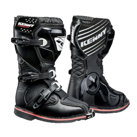 KENNY RACING BUTY CROSS/ENDURO MODEL TRACK KID/JUNIOR BLACK BLACK/WHITE 35