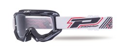 PROGRIP GOGLE PG3201-102 ATZAKI Z M PASKIEM SZYBA PG3213 ANTISCRATCH, ANTI UV 3201-102 WH ST