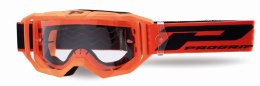 PROGRIP GOGLE PG3300-409 TR VISION FLUO SZYBA PG3310 PRZEZROCZYSTA ANTISCRATCH, NO FOG, ANTI UV