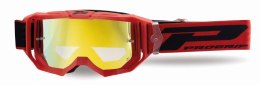PROGRIP GOGLE PG3300-411 FL VISION MAT SZYBA PG3347 ŻÓŁTA LUSTRZANA ANTISCRATCH, NO FOG, ANTI UV