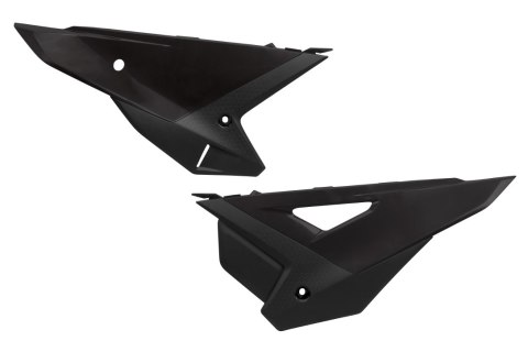 UFO 2024/11 BOCZKI TYLNE KOMPLET CRF 250R / 450R '25 KOLOR CZARNY