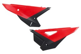 UFO BOCZKI TYLNE KOMPLET CRF 250R / 450R '25 KOLOR OEM (CZERWONY/CZARNY)
