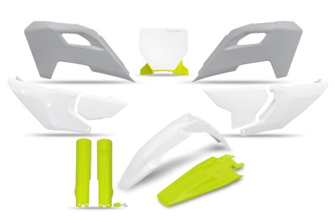 UFO KPL PLASTIKÓW FULL KIT HUSQVARNA TC 125 250 23- 24, FC 350 45