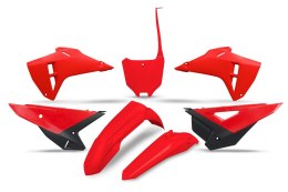 UFO KOMPLET PLASTIKÓW HONDA CRF 250R 450R 25 KOLOR OEM CZERWONY CZARNY