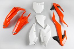 UFO 2024/11 KOMPLET PLASTIKÓW KTM SX 85 '18-'24 KOLOR OEM '18 ( POMARAŃCZOWY / CZARNY / BIAŁY )
