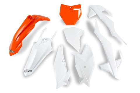 UFO KOMPLET PLASTIKÓW KTM SX 85 18- 24 KOLOR OEM 23- 24 POMARAŃCZOWY BIAŁY