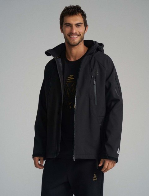 DIVERSE EXTREME TEAM KURTKA SOFTSHELL DKR SOREN KOLOR CZARNY ROZMIAR XXL