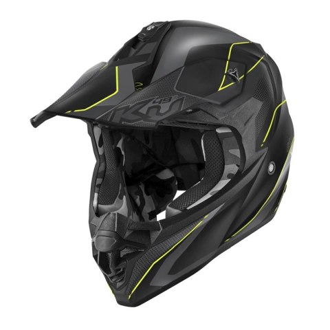 KAPPA KASK KV49 EVO CHASER CROSS FLUO MATT 60 L HOMOLOGACJA ECE 22R06