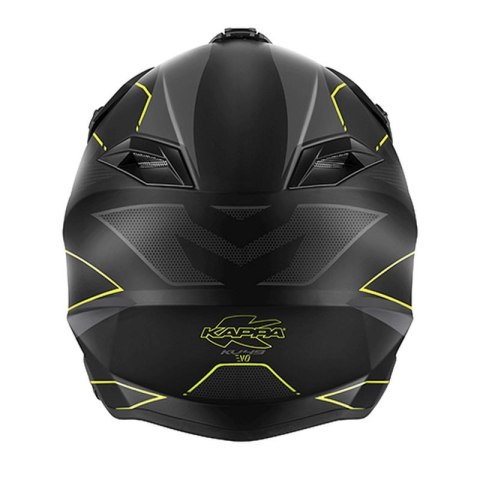 KAPPA KASK KV49 EVO CHASER CROSS FLUO MATT 60 L HOMOLOGACJA ECE 22R06 KAPPA KASK KV49 EVO CHASER CROSS FLUO MATT 60 L HOMOLOGACJA ECE 22R06
