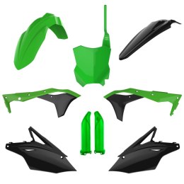 POLISPORT KPL PLASTIKÓW KXF 250 17-20 W ZEST. TABLICA 8665900001 I OSŁONY AMORTYZARORÓW