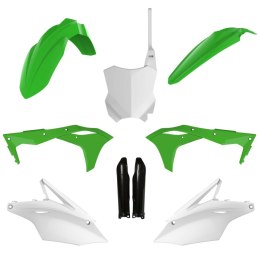 POLISPORT KPL PLASTIKÓW KXF 250 17-20 W ZEST. TABLICA 8665900002 I OSŁONY AMORTYZARORÓW
