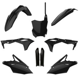 POLISPORT KPL PLASTIKÓW KXF 250 17-20 W ZEST. TABLICA 8665900003 I OSŁONY AMORTYZARORÓW